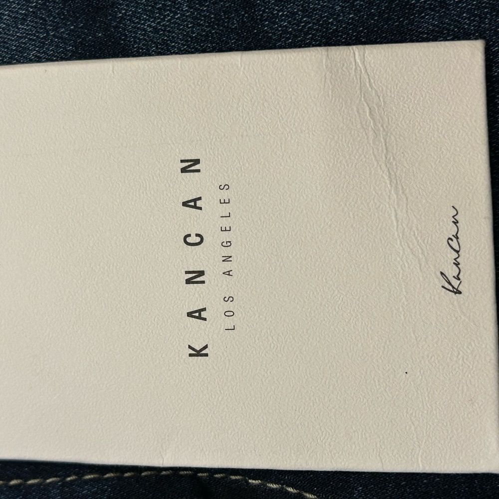 KanCan Blue Skinny Jeans with Vintage Wash - Picture 8 of 10